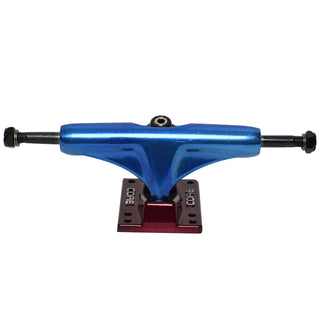 Core Hollow Trucks 5.0 (7.75") Anodized Blue With Red Base (Hollow Kingpin)
