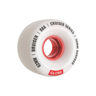 Globe Wheels Bruiser 62mm 88A White/Red