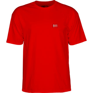 Powell Peralta Skateboard Shirt Hill Bulldog Red