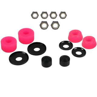 Truck Parts Kit SOFT 90A Bushings Washers Pivot Cups Nuts For 2 Trucks