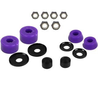 Truck Parts Kit SOFT 91A Bushings Washers Pivot Cups Nuts For 2 Trucks