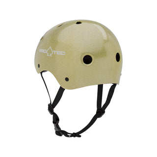 Pro Tec Skateboard Helmet Classic Certified Gold Flake Size XL