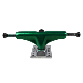 Core Trucks 5.0 (7.75") Anodized Green / Silver Base