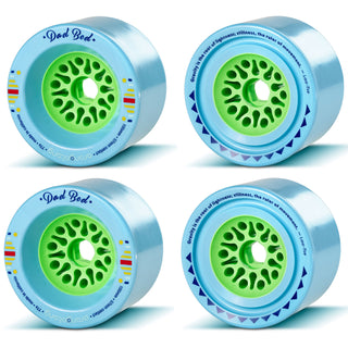 Orangatang Longboard Wheels Dad Bod Blue 105mm 77A