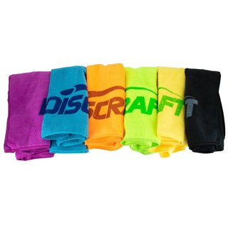 Discraft Ultra Absorbent Microfiber Disc Golf Towel 15.5" x 15.5" - Choose Color