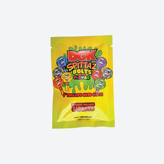 DGK Skateboard Mounting Hardware Spittaz Bolts Phillips 1" Mutli Colored