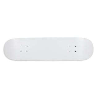 Moose Deck Blank Dipped White 7.5"