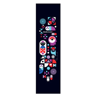 Darkroom Skateboard Griptape Archetypes Graphic + Die Cut 9" x 33"