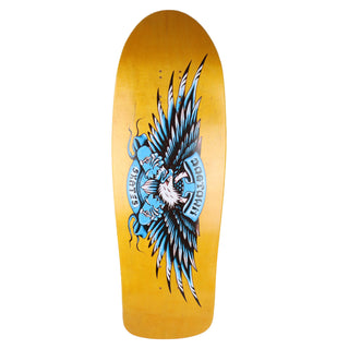 Dogtown Old School Skateboard Deck Proud Bird Yellow 10" x 31.95"
