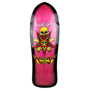 Dogtown Deck Suicidal Possessed Pink 10.125" Old School Re-Issue