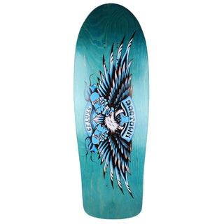 Dogtown Old School Skateboard Deck Proud Bird Blue 10" x 31.95"