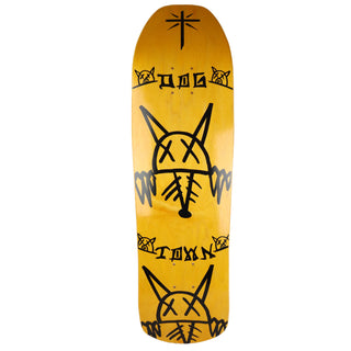 Dogtown Old School Skateboard Deck Rat Face M80 Orange 8.87" x 32.25"