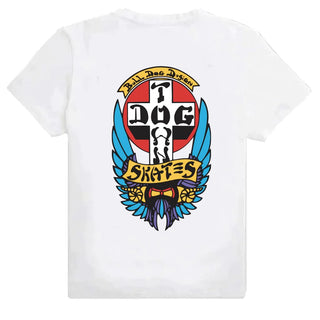 Dogtown Skateboards Shirt Bull Dog OG 70s White