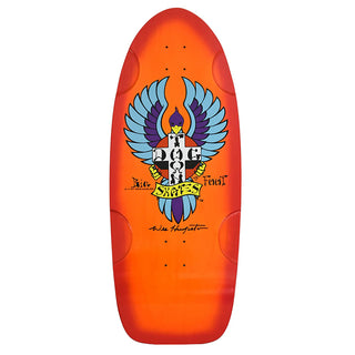 Dogtown Skateboard Complete Big Foot OG 70s Classic Orange/Red 11.788" x 30.824"