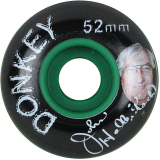 52mm 99A Wheels Donkey Super Slim Green (27mm Wide) Set of 4