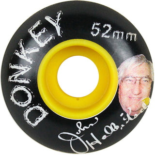 52mm 99A Wheels Donkey Super Slim Yellow (27mm Wide) Set of 4