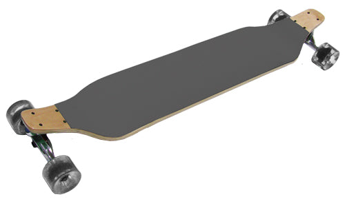 Gray Skateboard Drop Down Downhill Racing Longboard – TGM Skateboards