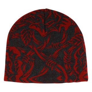 Santa Cruz Skateboards Beanie Dressen Pen Roses Skull Cap Red/Black