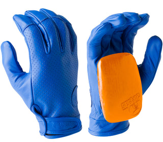 SECTOR 9 Longboard SLIDE GLOVES niner DRIVER II Blue SIZE S/M