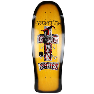 Dogtown Old School Skateboard Deck Stonefish Orange 10.12" x 30.32"
