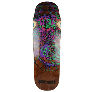 Dogtown Old School Skateboard Deck Web Pool Brown/Black 9.25" x 32.25"