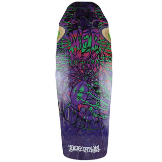 Dogtown Old School Skateboard Deck Web Reissue Purple/White 10.25" x 30.7"
