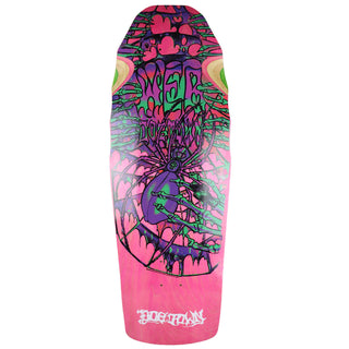 Dogtown Old School Skateboard Deck Web Reissue Pink/White 10.25" x 30.7"