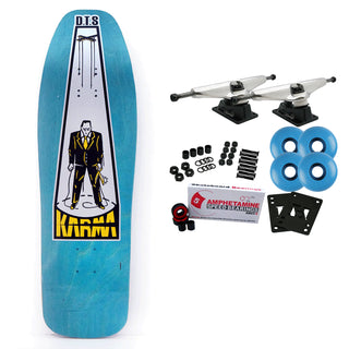 Dogtown Skateboard Complete Karma Tsocheff Puppet Re-Issue Blue 9.625" x 32.375"