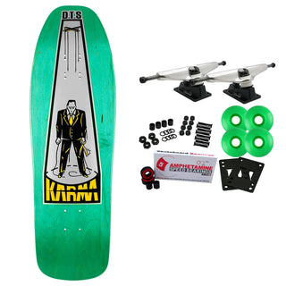 Dogtown Skateboard Complete Karma Tsocheff Puppet Re-Issue Green 9.625" x 32.375"