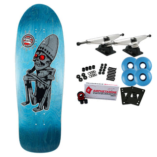 Dogtown Skateboard Complete JJ Rogers God of Death Re-Issue Blue 10.125" x 32.25"