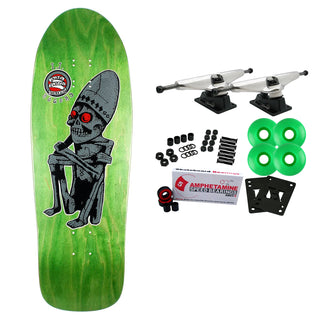 Dogtown Skateboard Complete JJ Rogers God of Death Re-Issue Green 10.125" x 32.25"