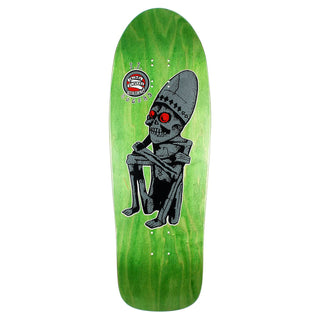 Dogtown Skateboard Deck JJ Rogers God of Death Re-Issue Green 10.125" x 32.25"