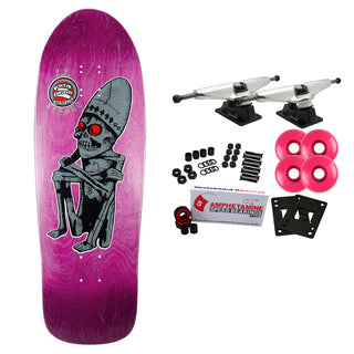 Dogtown Skateboard Complete JJ Rogers God of Death Re-Issue Pink 10.125" x 32.25"