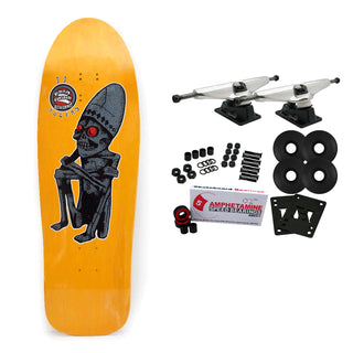 Dogtown Skateboard Complete JJ Rogers God of Death Re-Issue Yellow 10.125" x 32.25"