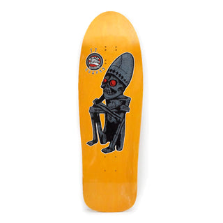 Dogtown Skateboard Deck JJ Rogers God of Death Re-Issue Yellow 10.125" x 32.25"