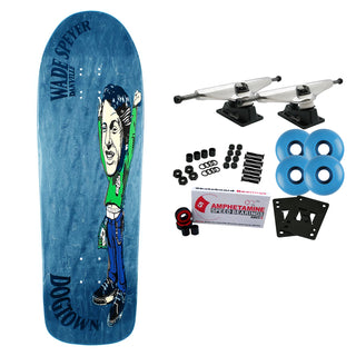 Dogtown Skateboard Complete Wade Speyer Victory Re-Issue Blue 9.75" x 31.375"