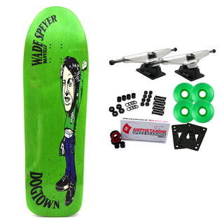 Dogtown Skateboard Complete Wade Speyer Victory Re-Issue Green 9.75" x 31.375"