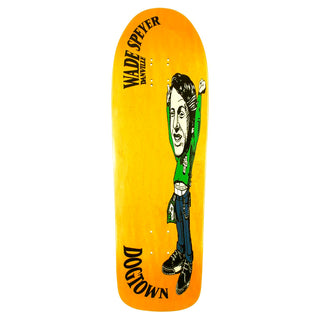 Dogtown Skateboard Deck Wade Speyer Victory Re-Issue Yellow 9.75" x 31.375"