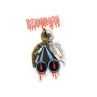 Deathwish Skateboard Sticker Jamie Foy Mayhem Graphic 3" x 5"