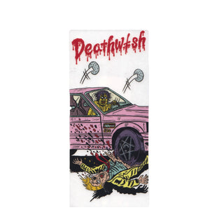 Deathwish Skateboard Sticker Jake Hayes Vehicular Manslaughter Graphic 2.5" x 5.5"