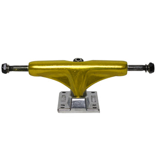 Core Hollow Trucks 5.0 (7.75") Anodized Gold With Silver Base (Hollow Kingpin)