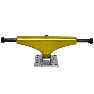 Core Hollow Trucks 5.25 (8.0") Anodized Gold With Silver Base (Hollow Kingpin)
