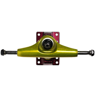 Core Hollow Trucks 5.0 (7.75") Anodized Gold With Red Base (Hollow Kingpin)