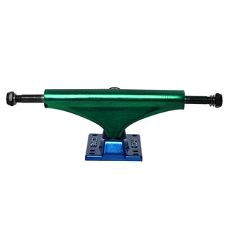 Core Hollow Trucks 5.5 (8.25") Anodized Green With Blue Base (Hollow Kingpin)