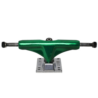 Core Hollow Trucks 5.0 (7.75") Anodized Green With Silver Base (Hollow Kingpin)