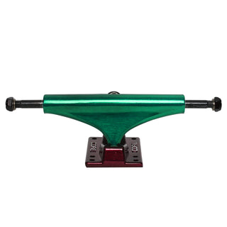 Core Hollow Trucks 5.25 (8.0") Anodized Green With Red Base (Hollow Kingpin)