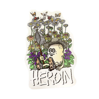 Heroin Skateboard Sticker Avi Guest Egg 3" x 5"