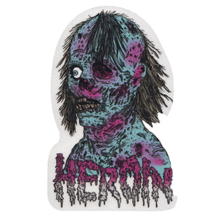 Heroin Skateboard Sticker Face Melter Tom Day Graphic 3" x 5"
