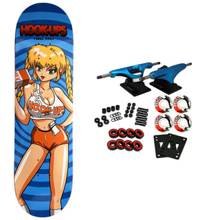 Hook Ups Skateboard Complete Hoot-Ups 3 8.5" x 32.25"