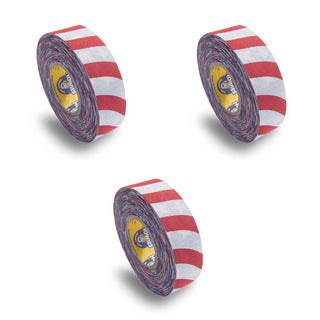 Howies Hockey Stick Tape Premium Novelty American Flag 1" x 20yd (60') 3-Pack
